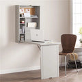Gray Fold Out Wall Mount Desk E3938