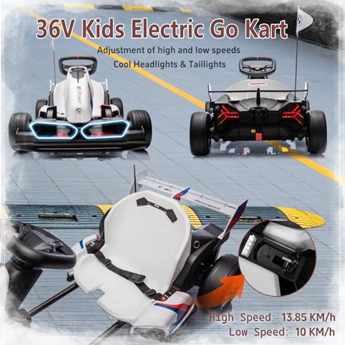 Black Electric Go Kart O583718