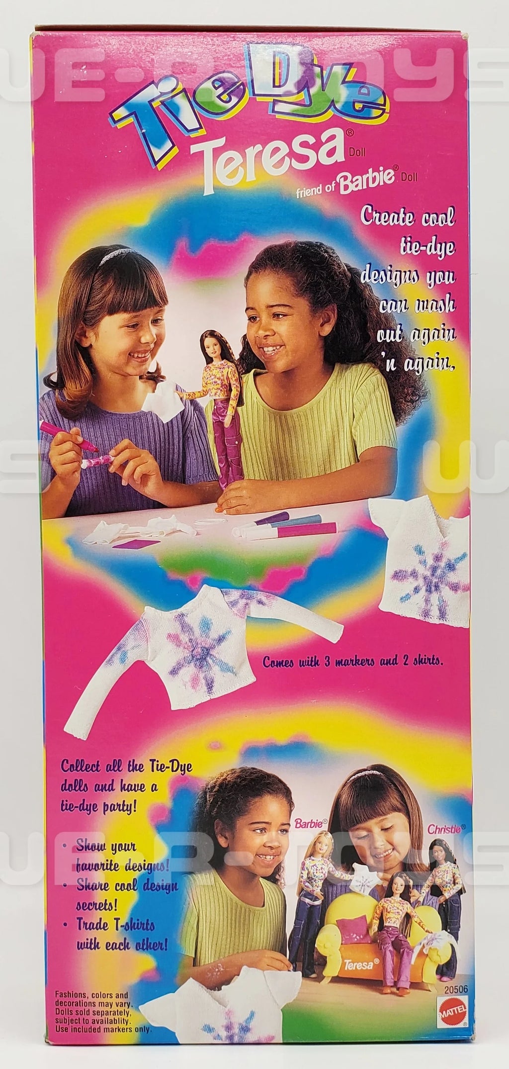 Tie Dye Barbie Doll Z84602