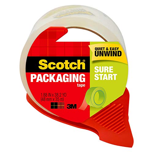 1.88"x 38.2 yd Clear Shipping Packaging Tape U638205