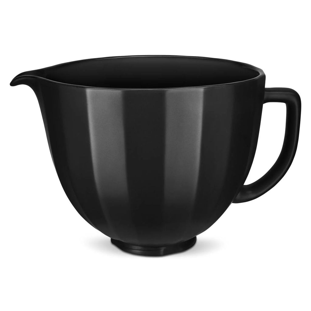 5 Quart Black Ceramic Bowl E5279