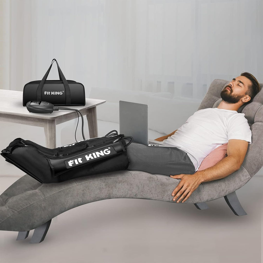 Leg Compression Boots Massager for Foot and Calf Recovery U131