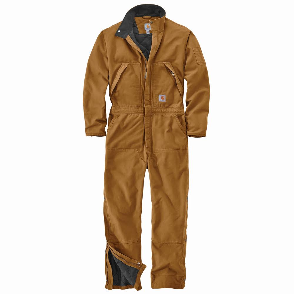 Washed Duck Insulated Coverall V65149