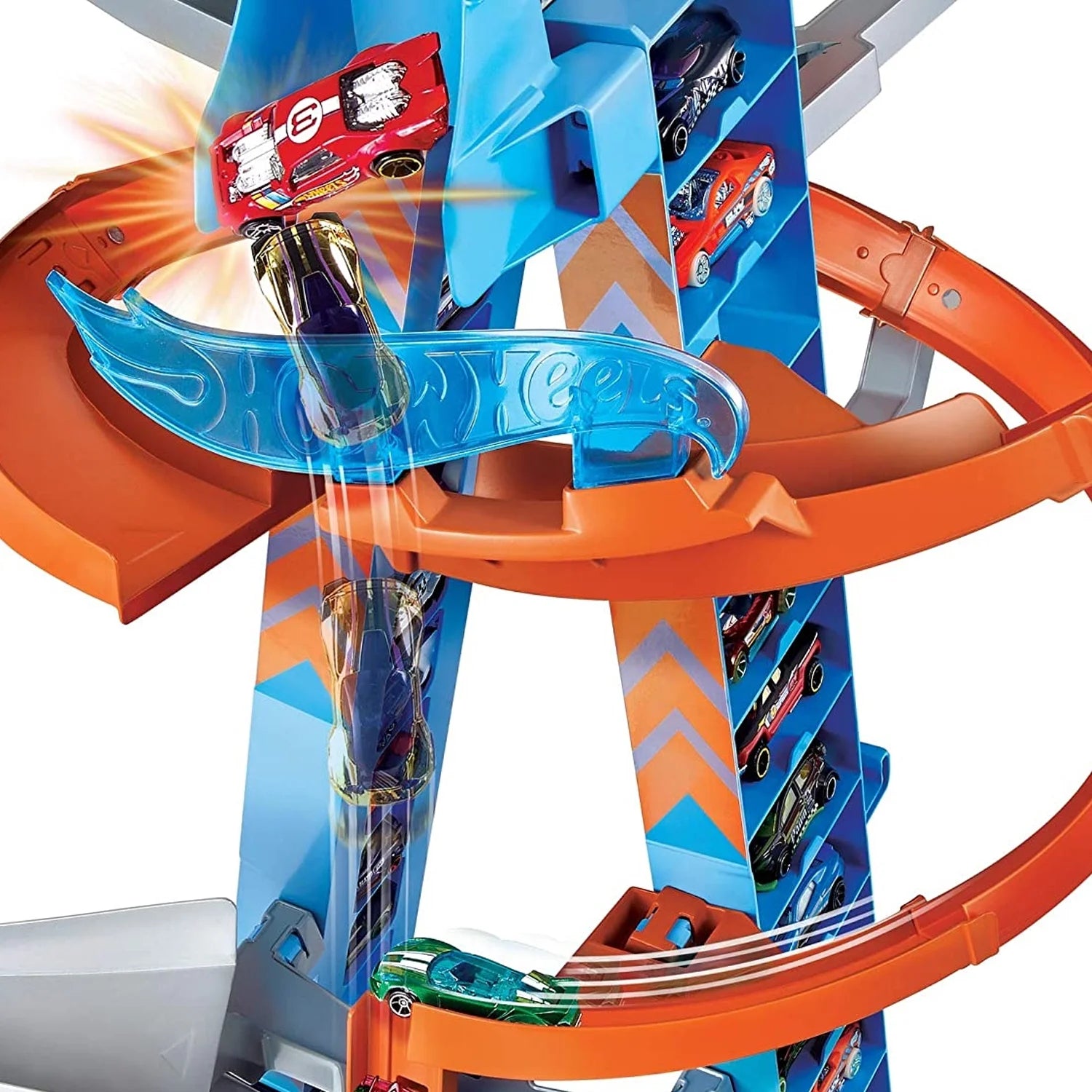 Motorized Racing Playset C168