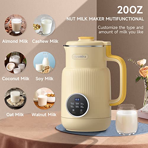 20 oz Automatic Nut Milk Maker with Nut Milk Bag T8735