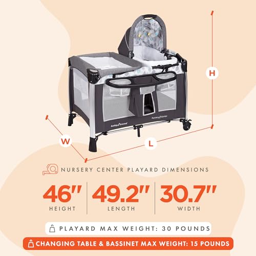 Portable Playard with Bassinet and Changing Table G22674