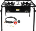 Double Propane Burner Camping Stove Y4339