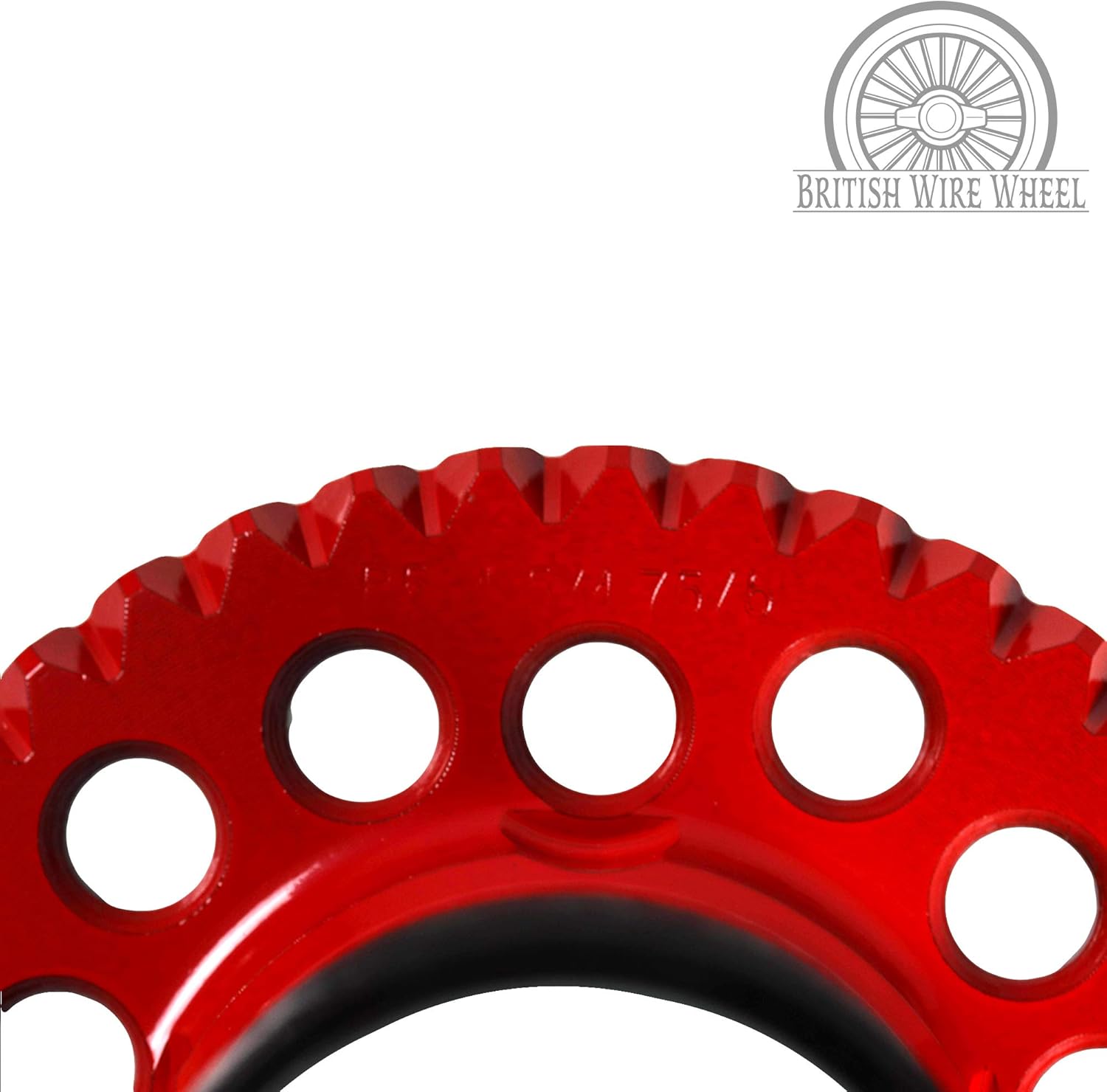5 Lug Knock Off Wire Wheel Adapters, Set of 4 Z95924