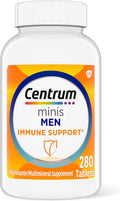 280 Mini Tablets Men's Daily Multivitamin with Zinc and Vitamin C H909933