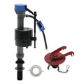 Universal High Performance Toilet Fill Valve and 2 Inch Flapper Repair Kit H347654