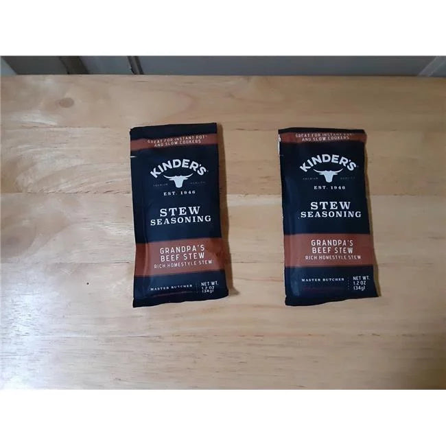 1.2 oz Beef Stew Seasoning Mix Pack of 15 T810913