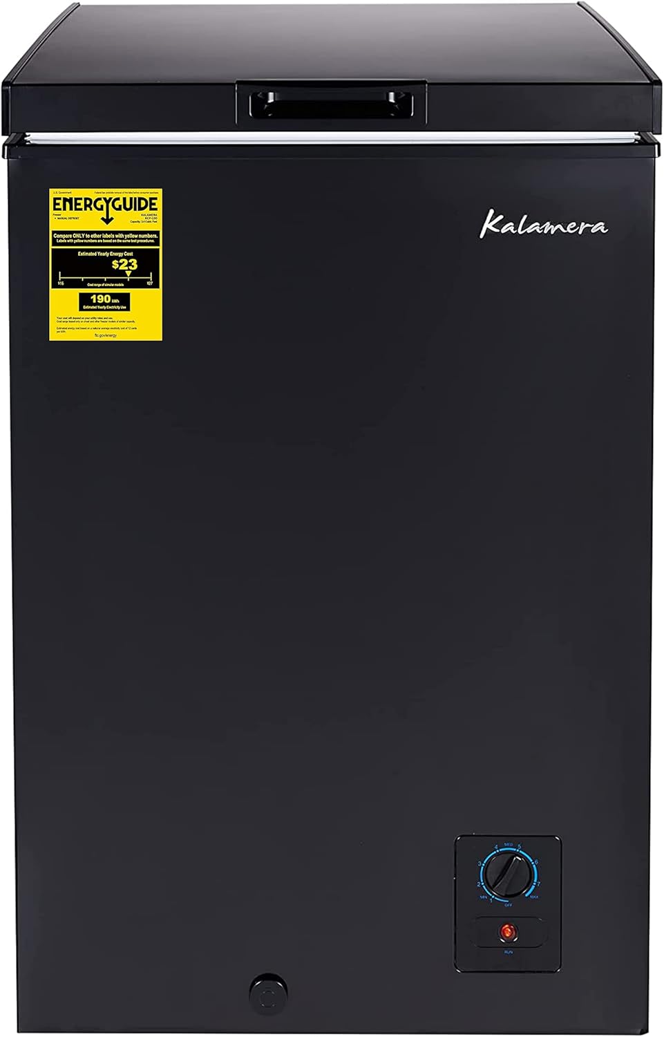 3.5 Cu.ft Chest Freezer Black P183363