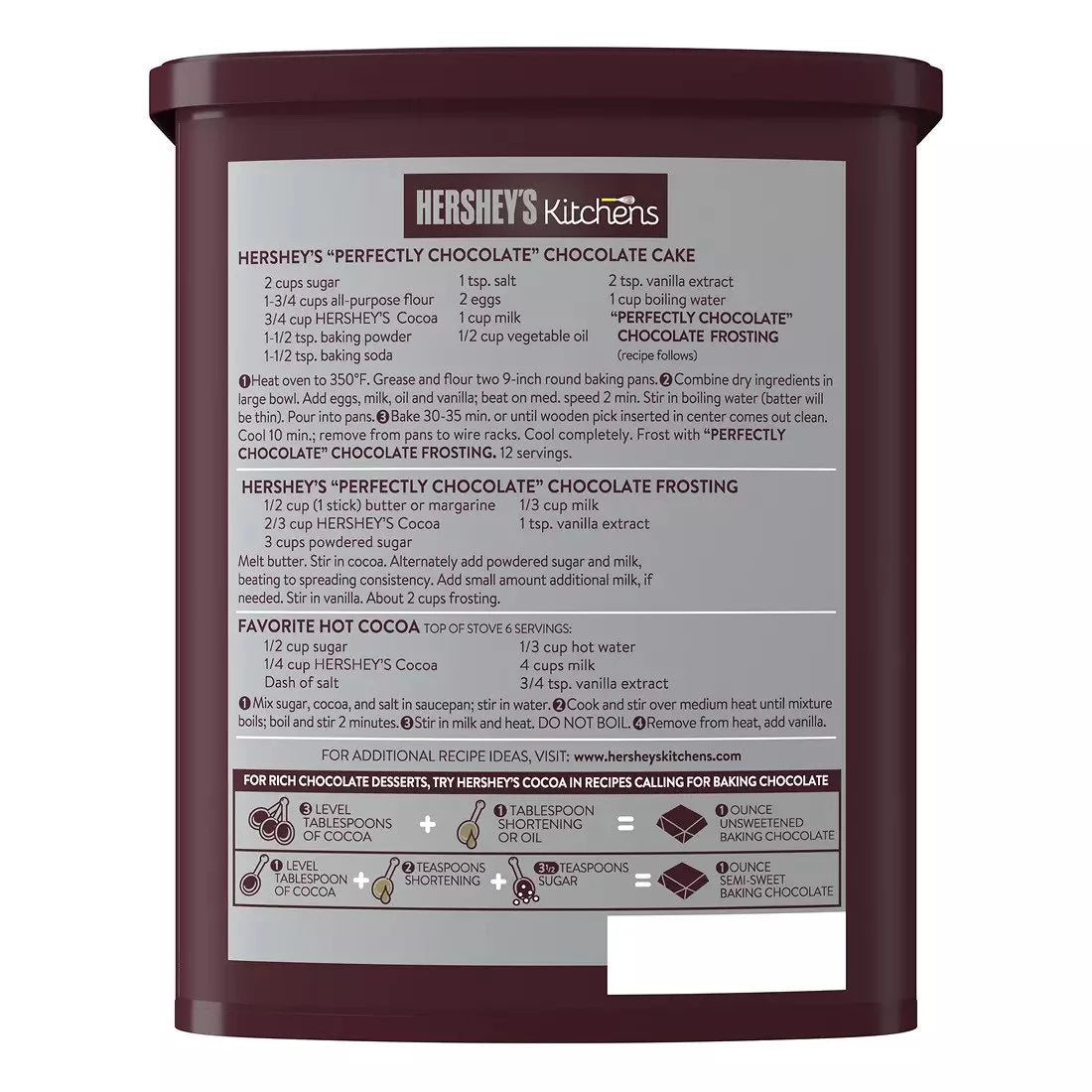 Natural Unsweetened Cocoa 23 oz. Z24767