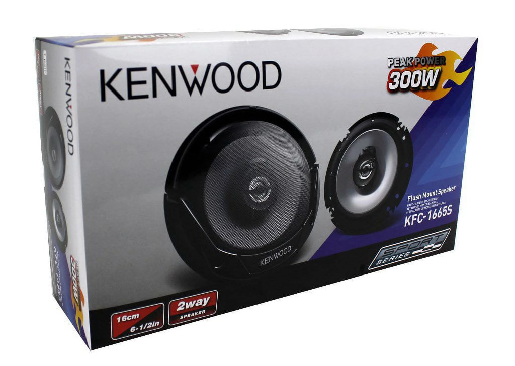 6.5" 300 Watt 2-Way Coaxial Car Speakers W28470