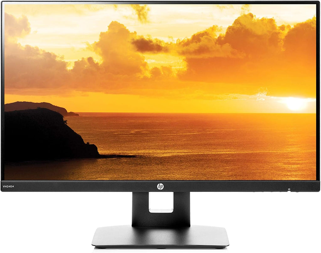 23.8-Inch Full HD 1080p IPS LED Monitor with Built-In Speakers and VESA Mounting, Black I181695