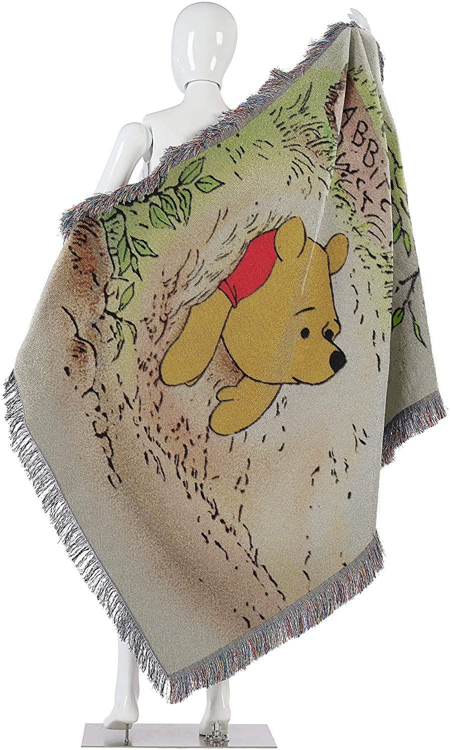 Vintage Woven Tapestry Throw Blanket U946