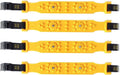 10Pcs Car Snow Chains Yellow Pack of 2 N8905