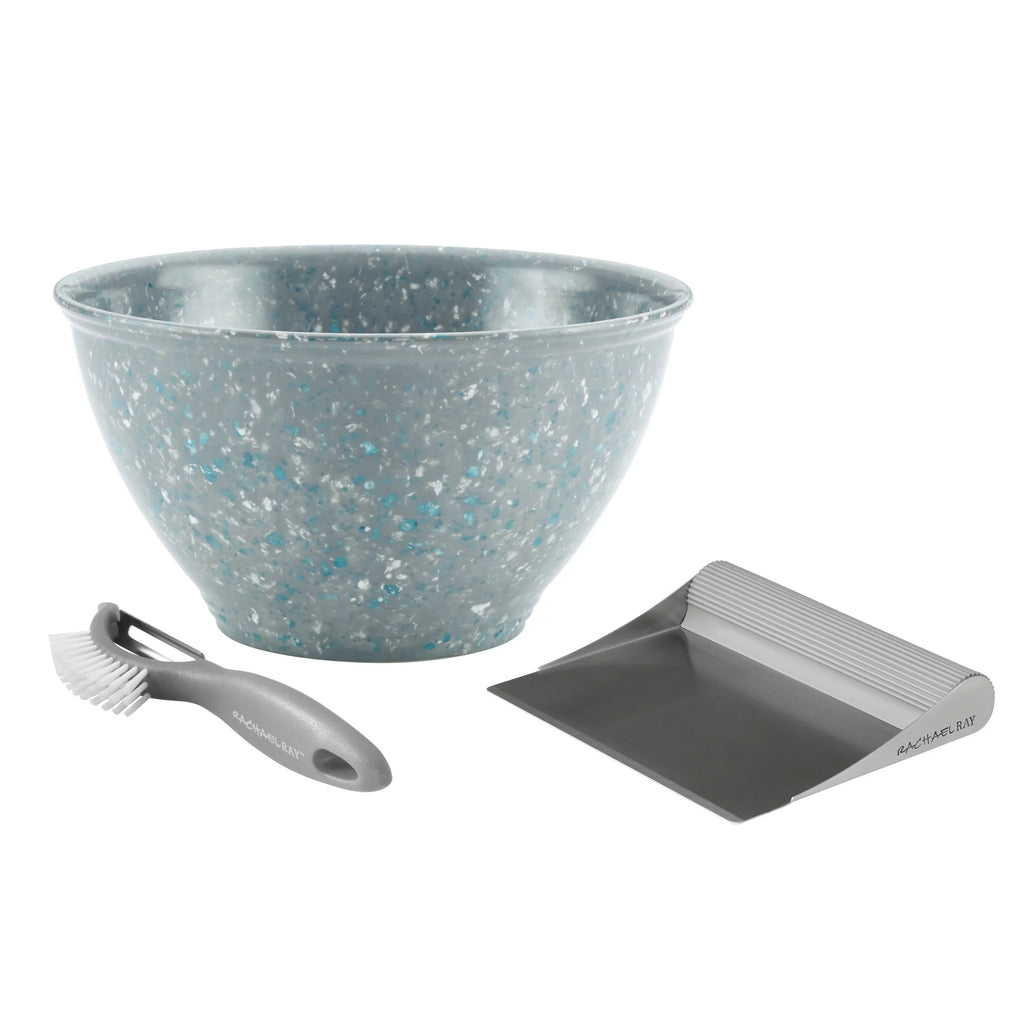 3-Piece Sea Salt Gray Kitchen Prep Set V75863
