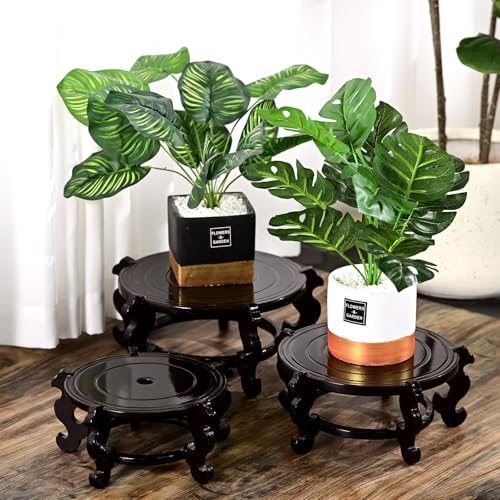 8 Inch Wooden Plant Stand C2019