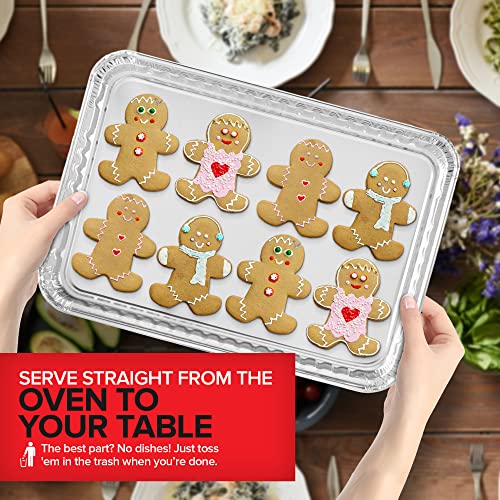 Disposable Aluminum Foil Baking Sheets O18913