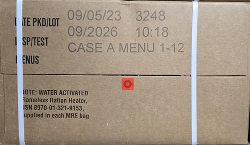MRE Case – Military MRE Random Case U858