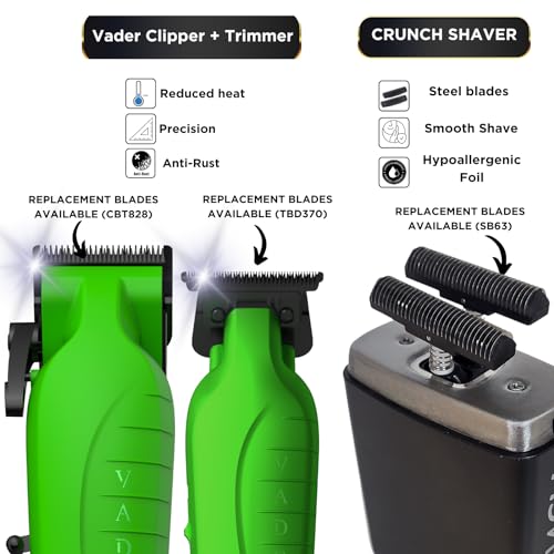 3-in-1 Barber Kit Clipper Trimmer Foil Shaver U230