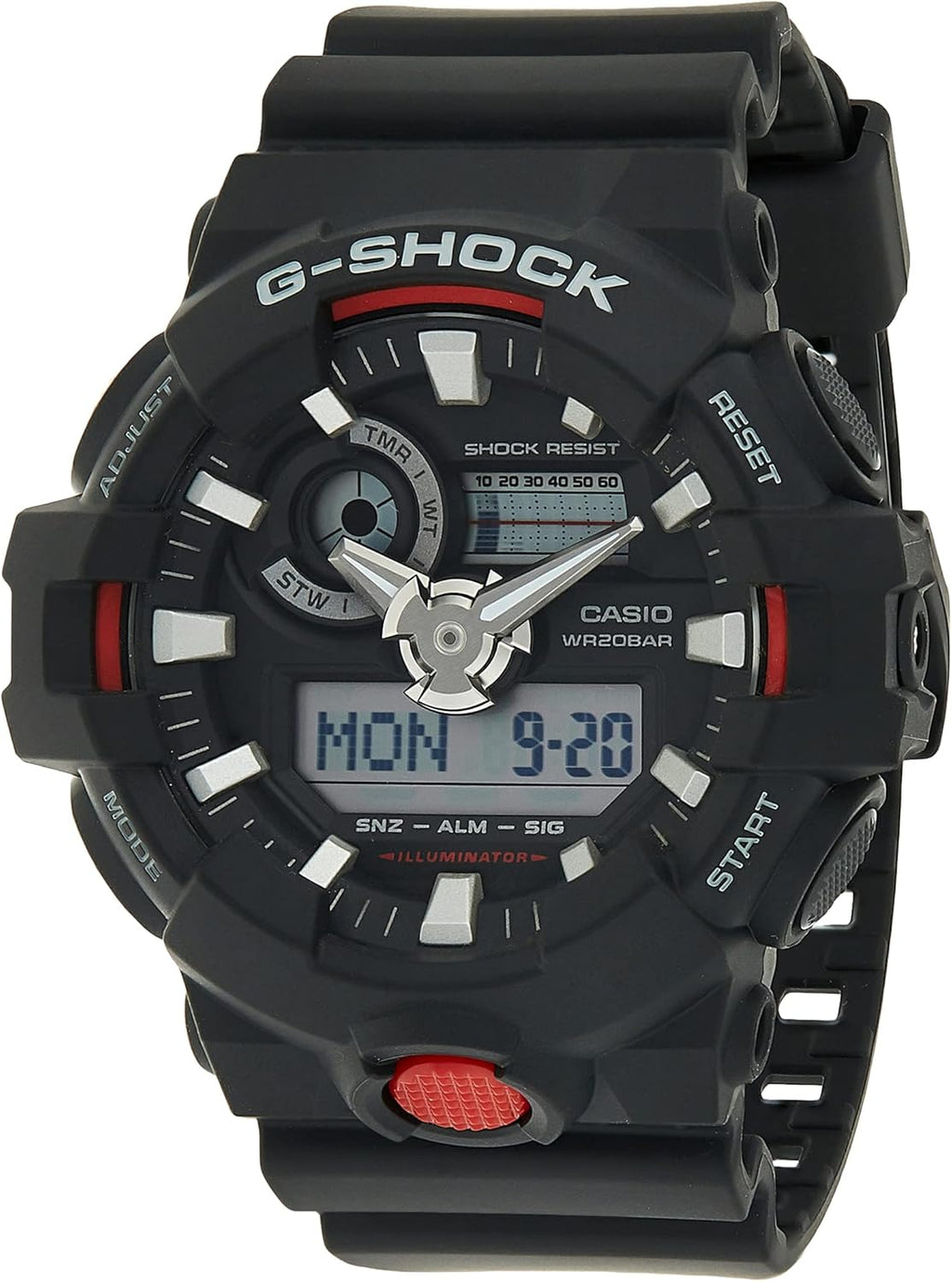 Black Analog-Digital Quartz Watch K58024