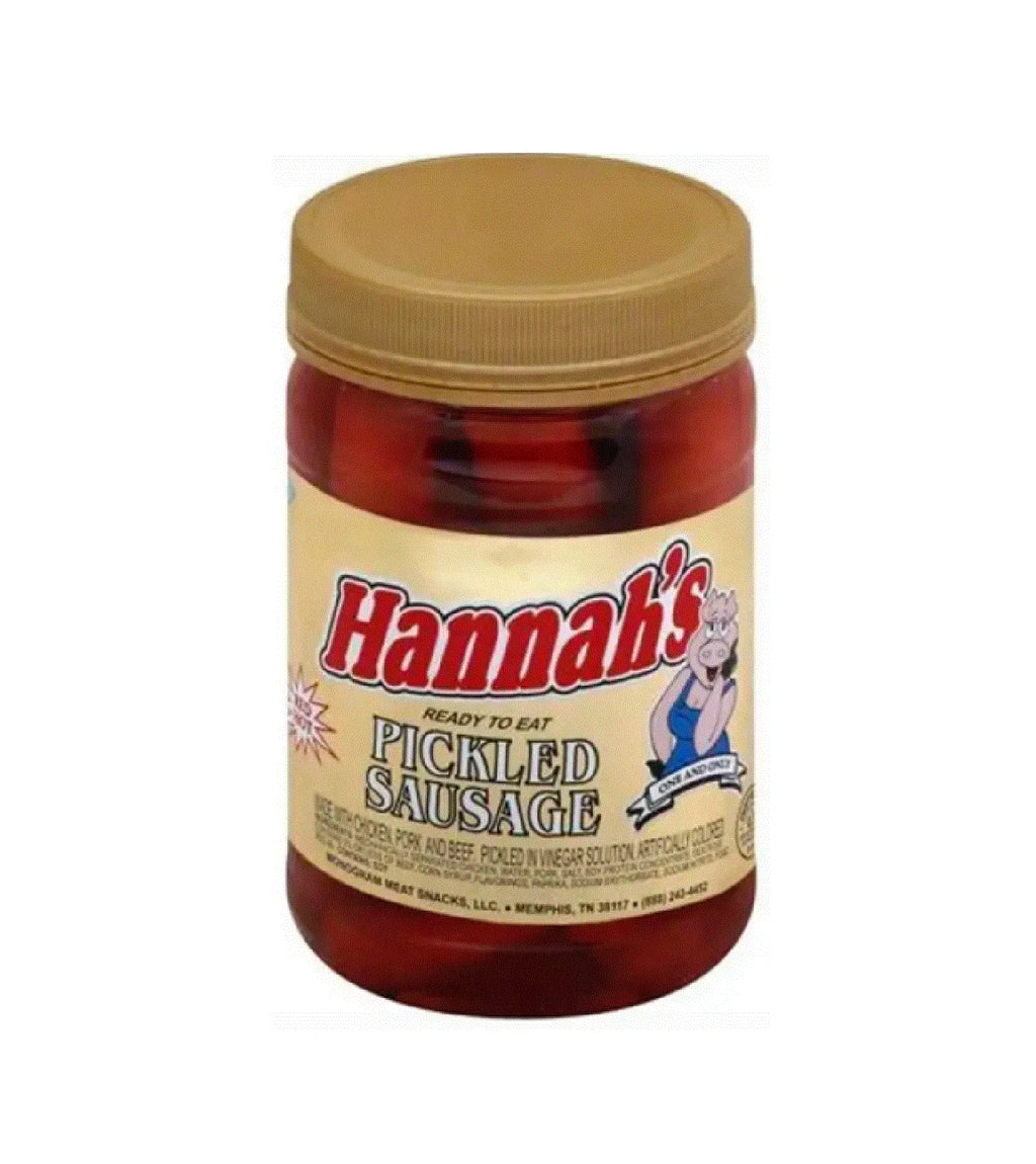 Pickled Red Hot Sausages 16 oz Jar T903922