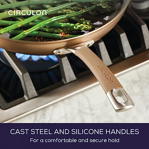 12 Piece Hard Anodized Nonstick Cookware Set V219