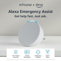 Glacier White Compact Smart Speaker Y579703