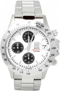 Silver Dial Color Black Men's Watch G58690