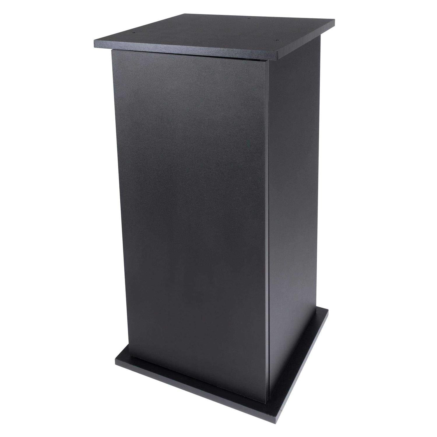 Black Pedestal Aquarium Stand Y383940