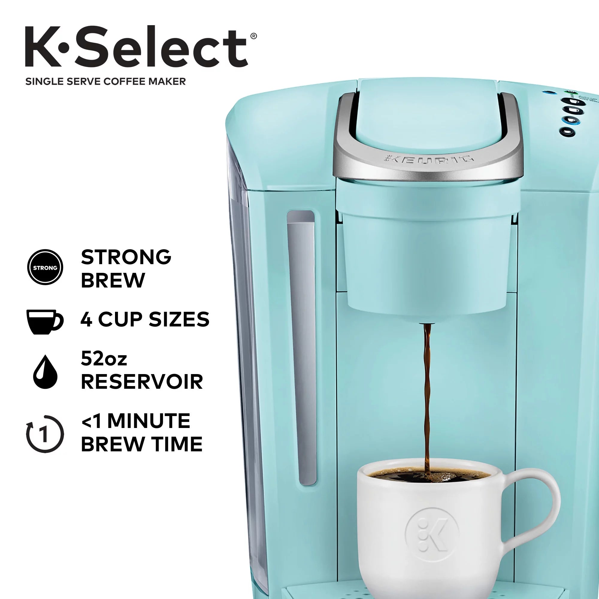 Single-Serve K-Cup Pod Coffee Maker D5907