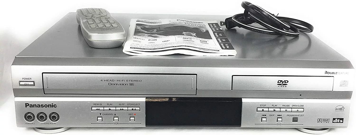 Double Feature DVD/VCR Combination Deck B487