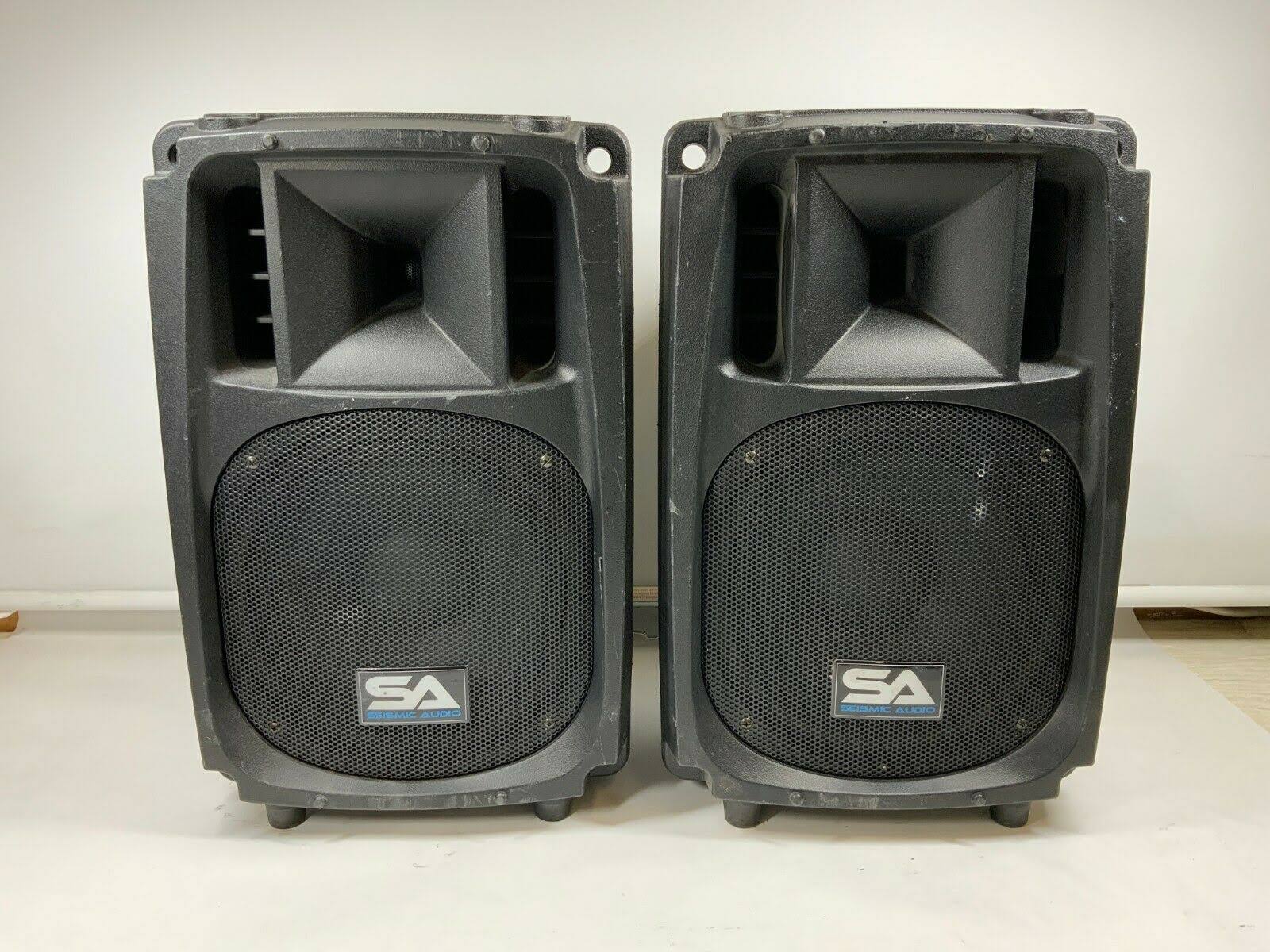 Two 10x22 Floor Monitors Speakers T159