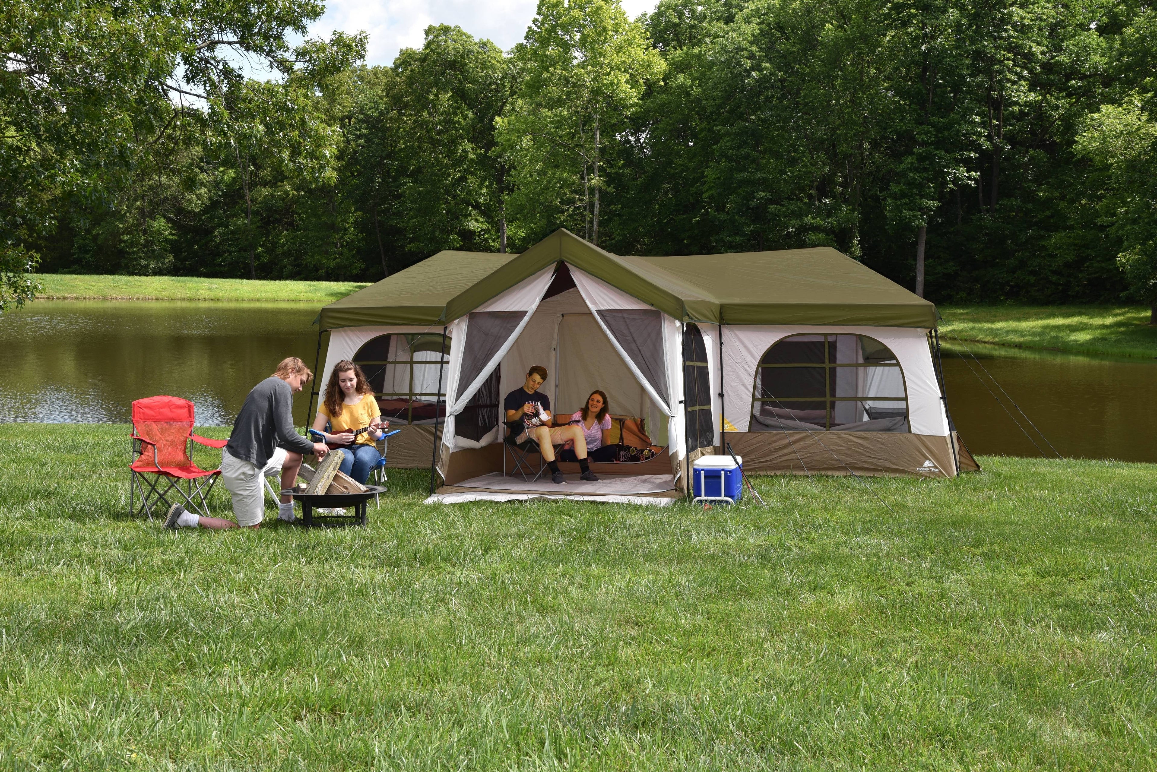 12 Person Family House Tent U794