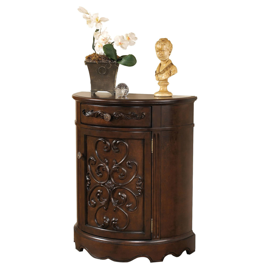 Dark Brown Accent Cabinet L197