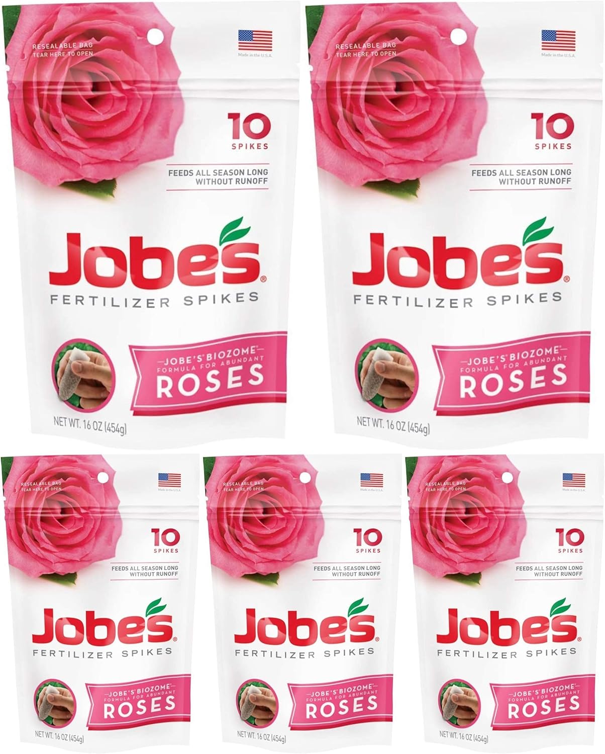 10 Spikes 5 Pack Rose Fertilizer Spikes X366140