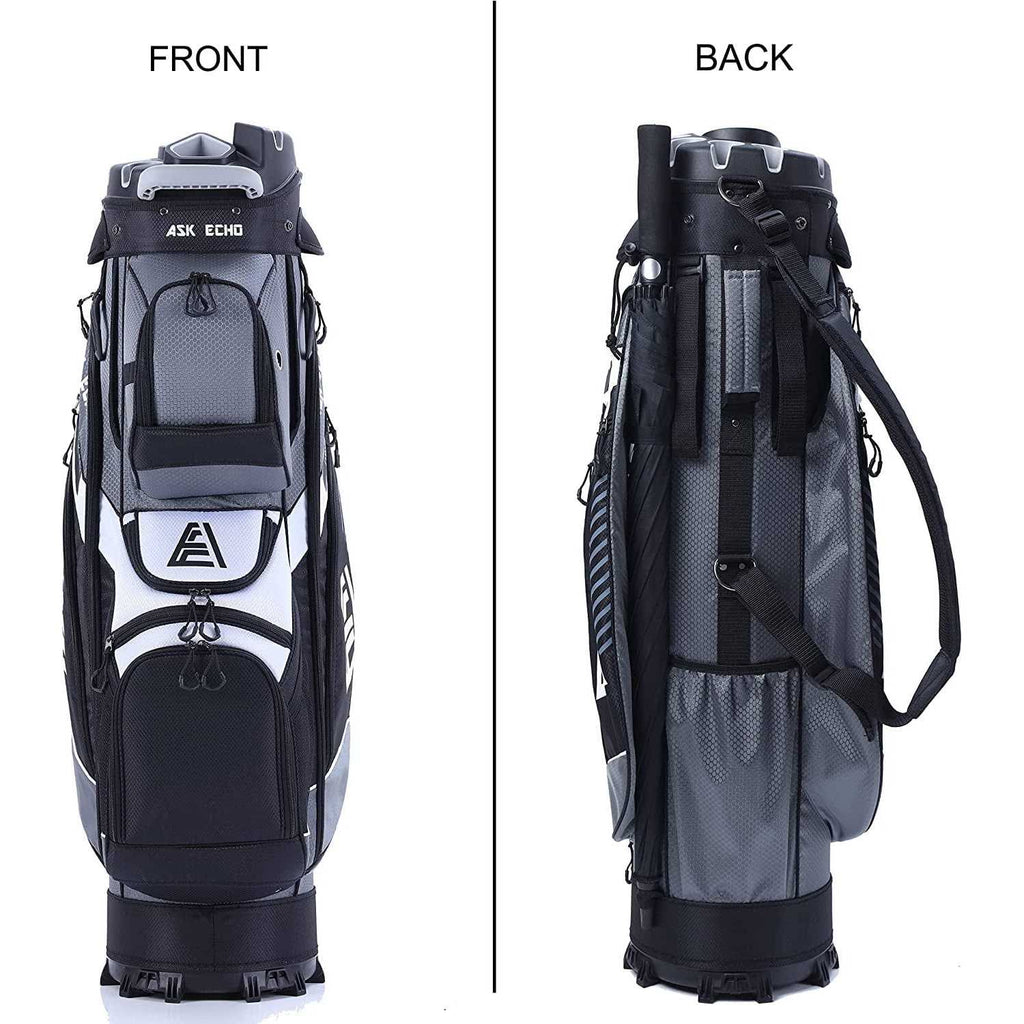 14 Way Organizer Golf Cart Bag with Rain Cover D35745