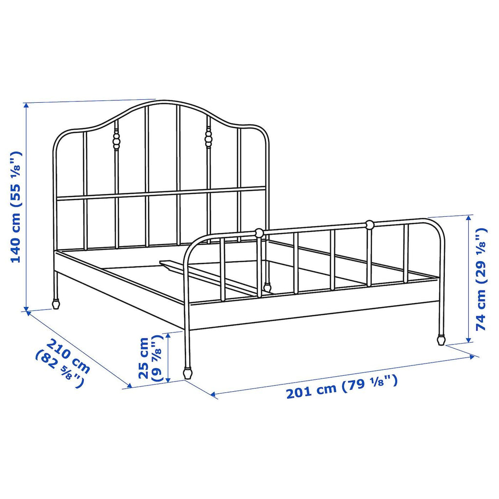 Black King Bed Frame H24231