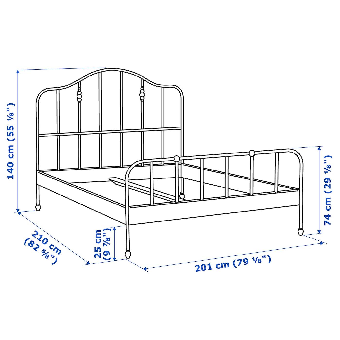 Black King Bed Frame H24231