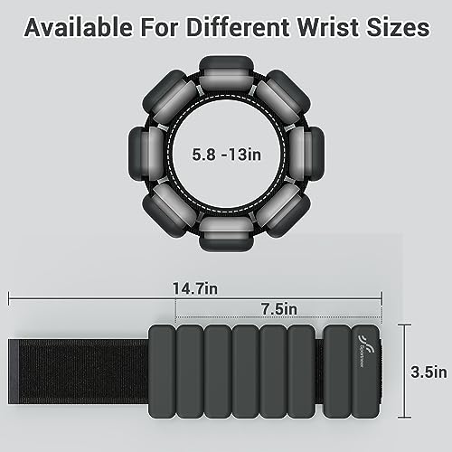 1 Pair Adjustable Silicone Wrist Bangles S529979