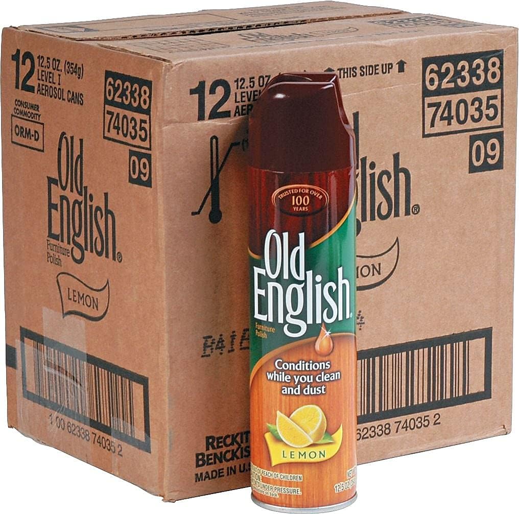 12.5 oz Lemon Scent Furniture Polish P132