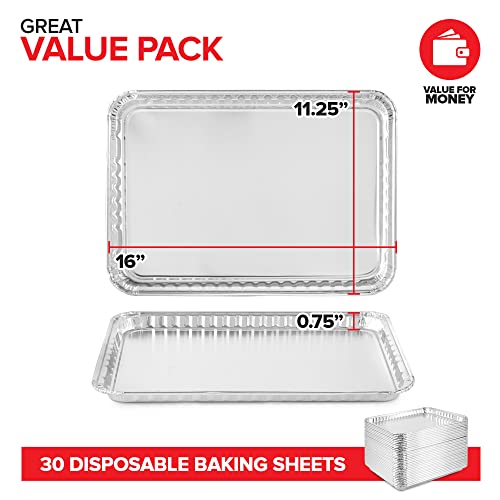 Disposable Aluminum Foil Baking Sheets O18913