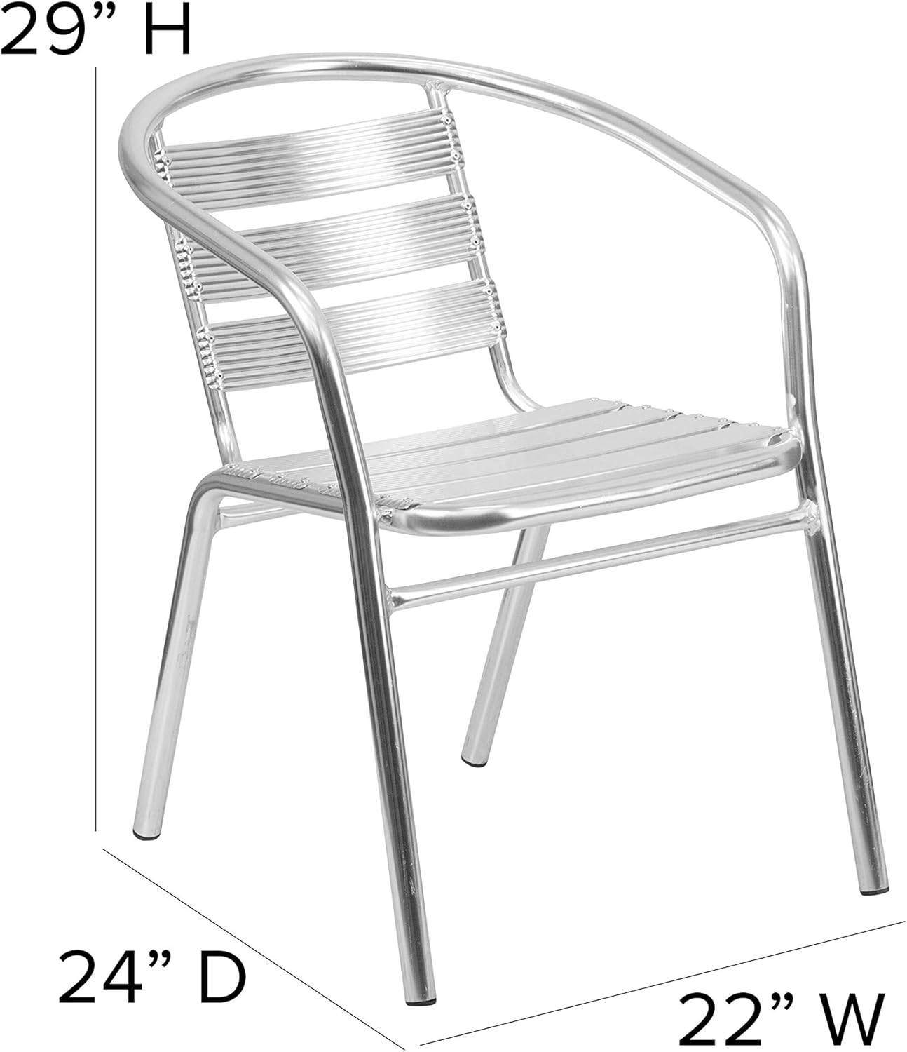 Heavy Duty Aluminum Stack Chair J359580