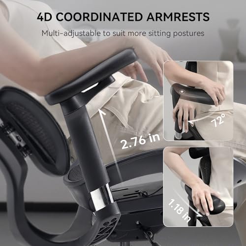 White Italian Velvet Mesh Ergonomic Office Chair C71226