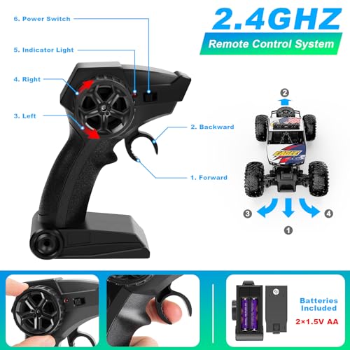 1:14 Scale 4WD Electric Remote Control Monster Truck Y7403