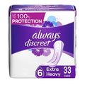 Adult Extra Heavy Long Incontinence Pads, 45 Count x 2 Packs (90 Count total) W675325