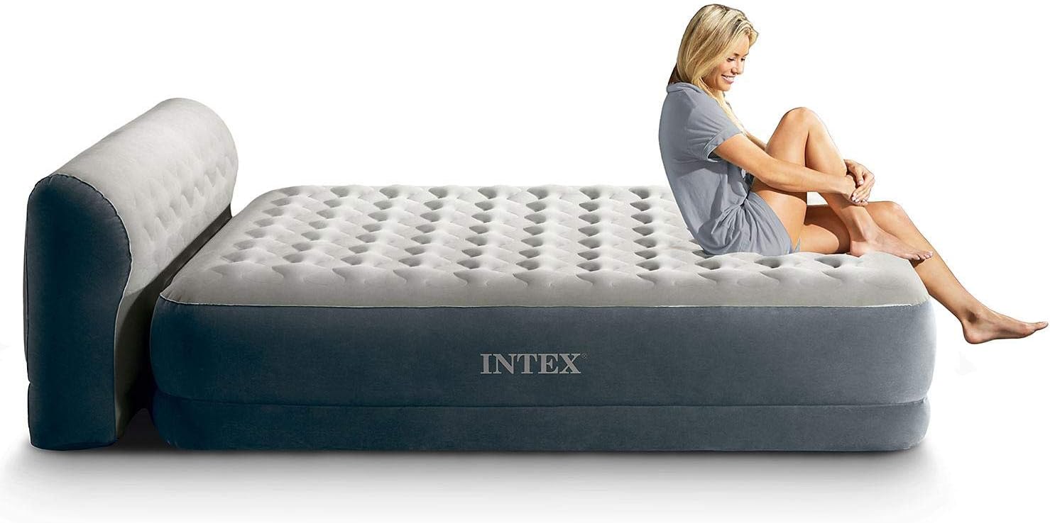 Queen Dura-Beam Airbed with Internal Pump N844