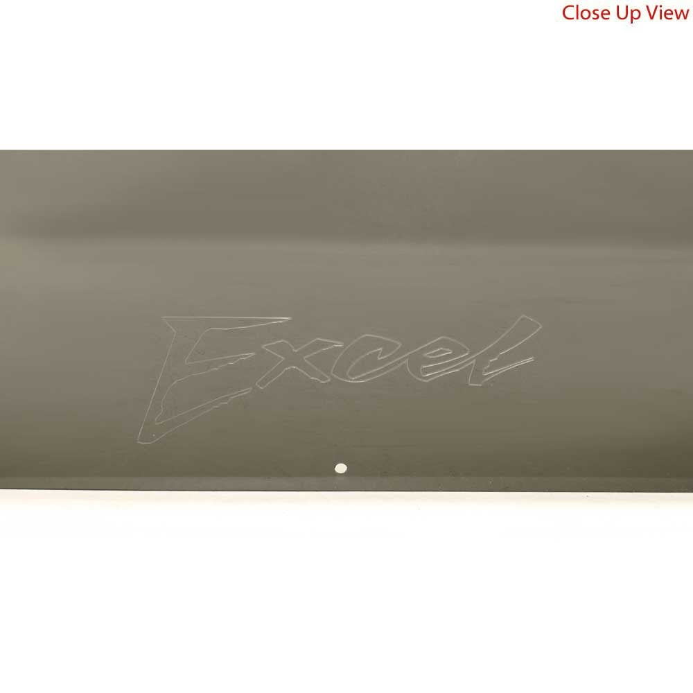25 1/4 Inch Smoke Plexiglass Boat Windshield C519881